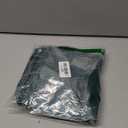 Lynwitkui Women's V Neck Chiffon Blouses Cap Sleeve Shirts Casual Loose Work Office Solid Tops Dark Green XL