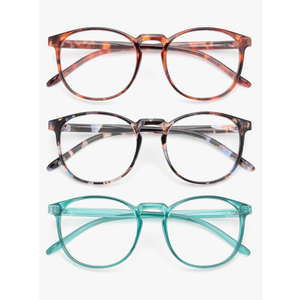 IBOANN Iconic Blue Light Glasses for Woman - Computer Glasses 99% Blue Light Blocking - Anti Eyestrain & UV Glare Protection