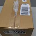 MUEE Hanging Compost Bin [1.3 Gal Solo Size] Food Scraps Collector with Slide Lid - Under Cabinet Small Trash Can for Coffee Station, RV & Studio Apartment - Matte White