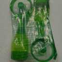 O2COOL Deluxe Handheld Battery Powered Water Misting Fan (Green) 2 Pack
