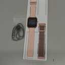 Smart Watch for Women, Answer/Make Calls, Alexa Built-in, 1.85" Touch Screen Fitness Tracker for Android & iPhone, Heart Rate/Sleep/SpO2 Monitor Smartwatch, IP68 Waterproof 100+ Sport Modes, 2 Bands (Rose Gold)