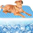 Dog Cooling Mat Self Cool Pad for Dogs and Cats, Washable Portable Pet Sleeping Pad for Summer,Large 39.4" x 27.6"