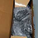 Rely+ 3 Arm Candelabra - 10 Inch Tall Matte Black Tapered Candle Holder - Elegant Candle Stands and Candlesticks Holders for Home Decor - Fits 3/4-Inch-Thick Candles