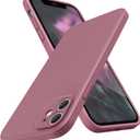 SURPHY Design for iPhone 11 Case with Camera Protection, Straight Edge Slim Design, Liquid Silicone Phone Case for iPhone 11 6.1 inches, Lilac Purple