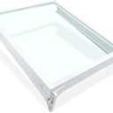 5304508067 Crisper Drawer Cover, Compatible with Frigidaire, Crosley, White-Westinghouse, Kenmore Refrigerator, FFHB2750TD0, 25370347410, etc, Replacement 5304519462, 5304508410 Drawer Cover, 16"W x 20"L