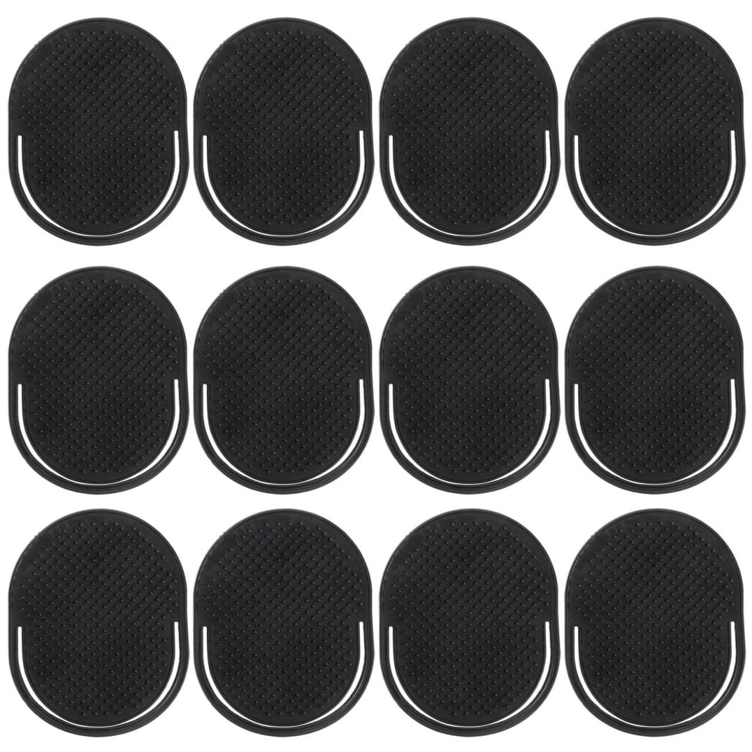 NOLITOY 12 Pieces Black Scalp Massage Combs Portable Soft Washing Hair Brushes for Shampooing Hair Care and Styling at Home or Travel