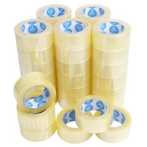 Clear Packing Tape 36 Rolls (2.0 Mil, 2 Inch x 55 Yards) Heavy Duty Shipping & Moving Tape Strong Adhesive Box Sealing Tape for Packing, Storage & Office