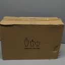 Glass Apothecary Jars with Lids, Small Storage Containers, Set of 3 Wide Mouth Storage Candy Jar Decorative Candy Buffet Organizer Canisters Elegant Kitchen (Height: 8.3" 10.5" 8.3", Round)