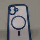 Miracase for iPhone 17 Case 6.3'', Full-Body Military Grade Drop Protection Outdoor Phone case with Built-in Glass Screen &Camera Control,Easy Installation,No Gap,Compatible with MagSafe,Blue