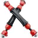 Front Stabilizer Sway Bar End Links fit for 20072019 Escalade, 20072013 Avalanche, 20072018 Silverado 1500, Sierra 1500, 20072014 Suburban 1500, Tahoe, Yukon, Yukon XL 1500 (K700538*2(Red))