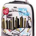 Rockland Departure Hardside Spinner Wheel Luggage, Carry-On 20", New York