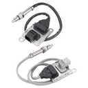 Inlet & Outlet NOx Sensor Nitrogen Oxide Sensor Compatible with Mercedes-Benz Freightliner Cascadia Western Star Engine Detroit Diesel DDE DD13 DD15 DD16 Replacement for 5WK97339A 5WK97338A