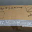 amseatec Criss Cross Vanity Chair 8283 Beige