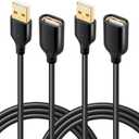 USB Extension Cable A Male/ A Female Extends The Length Of Any USB Cable For All Brands 10ft 3m