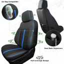 RIDEPOSH Custom Fit Seat Covers for Silverado/Sierra 1500 2019-2026 CrewCab