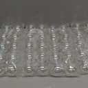 Funtery 50 Pcs Christmas Iridescent Clear Ornaments Balls Iridescent Christmas Balls for Tree Crafts Fillable Transparent DIY Hanging 2.5 Inch Rainbow Ball for Holiday Decor (Iridescence Style)