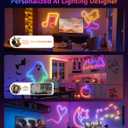 Lepro N1 AI Smart RGB Rope Lights for Christmas, Personalized AI Lighting Designer, LightBeats Music Sync, Color Segment DIY, Voice Control Via App, 32.8ft Wi-Fi & Bluetooth LED Strip Lights