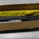 HunnmingRe 11.2 ft Classic Lemonade Feather Flag with Pole, Yellow, 1 Pcs