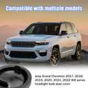68354272AA Headlight Bulb Dust Cap Cover Fits For 2017-2022 Jeep Grand Cherokee WK Headlamp Housing, Replace Part Number 170086
