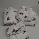 Eddie Bauer - Flannel Sheets King Size, Anti-Pilling & Wrinkle Resistant Cotton, Touchably Soft for All-Season Comfort - Bed Sheets with Matching Pillowcases & Fitted Sheet (Retriever Adventure Ivory)