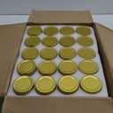 Encheng 12 oz Glass Jars With Lids And Bands,Clear Regular Mouth 12oz Mason Jars For Storage,Canning Jars For Caviar,Herb,Jelly,Jams,Honey,Dishware Safe,Spice Jars Storage Jars Set Of 20