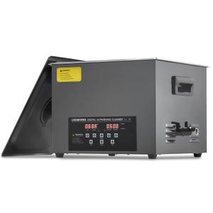 CREWORKS 15L Digital Ultrasonic Cleaning Machine with Degas and Gentle Mode, 360W Ultrasonic Cleaner with Heater and Timer, 40kHz Ultrasound Cleaner for Industrial Parts Carburetor Auto Tool