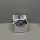 DASITON Large Capacity Makeup Brush Holder Organizer,4 Slot Love Makeup Brushes Cup,Heart shaped Makeup Organizer,for Vanity,Bathroom,Desk Storage Container,Cosmetic Display cases(Clear Green)