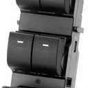 Power Window Switch Master for 2013-2019 Ford F250 F350 F450 F550 Super Duty,2016-2021 F650 F750 Window Control Button for Ford Left Driver Side Door Lock/Unlock Switch for CC3Z14529BA DWS1807 1S15621