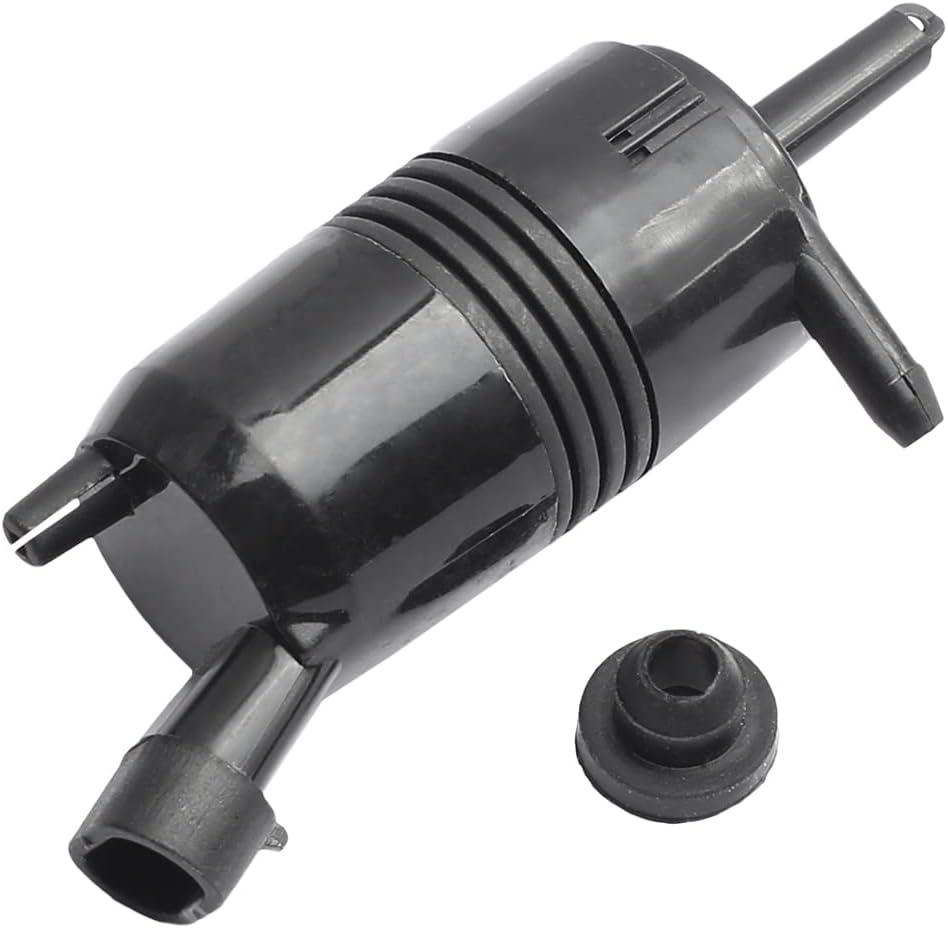 CENTAURUS Front Windshield Washer Pump with Grommet 22127652 Replacement for Silverado 1500 2500 3500 K1500 K2500 K3500 Astro Avalance Beretta Berlinetta Blazer Bravada & more
