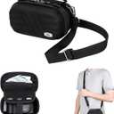 JJC Portable Carrying Case Pouch for Canon PowerShot V1 G7X III II, Sony ZV-1F ZV-1 II ZV1 RX100 VII, Olympus TG-7 TG-6 TG-5, GoPro Hero DJI Osmo Action Cameras, Travel Protective Bag with Neck Strap