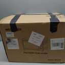 25QT Polymer Clay Oven with Adjustable Time & Temperature,Large Capacity Electric Oven for bake Clay,Polymer Clay Tools,Includes Tray,Wire Rack,Thermometer,Heat-resistant Silicone Mat and Gloves