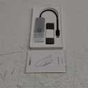 USB C HUB 4K 60Hz, Dockteck USB-C Multiport Adapter 5-in-1 with 4K HDMI, 100W Power Delivery, 3 USB 3.0 Data Port for MacBook Pro/Air M1 2020, iPad Pro 2021, iPad Mini 6, Surface Pro and More