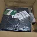 Aierxuan 5pcs Car Seat Covers Full Set with Waterproof Leather, Airbag Compatible Automotive Vehicle Cushion Cover Universal Fit for Most Cars (Black)