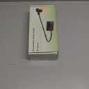 Gooseneck Tablet Holder for Kindle Reading in Bed with Page Turner Remote, Hands Free Desk Bedside Lazy Arm Stand for Kindle Accessories, Gifts for Readers (Glossy Black)