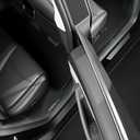 10Pcs for Tesla Model Y Juniper(2025-2026) Carbon Fiber Door Sill Protector with Bumper Guard [Anti-Kick & Keep Clean] Door Sill Guard Cover for Tesla Model Y Juniper Accessories 2025 2026
