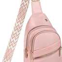 Xsecnua Crossbody Sling Bag Small Sling Backpack, Cross Body Bag Chest Bag for Women Men Travel Hiking Daypack