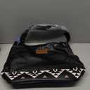 Wrangler Hobo Bags for Women Aztec Womens Black Handbag Vegan Leather Shoulder Purses and with Crossbody Strap WG297-918BK