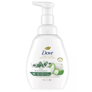 Dove Foaming Hand Wash Aloe & Eucalyptus Protects Skin from Dryness, 10.1 oz