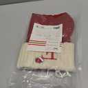 DIYASY Christmas Stockings with Initials, 18 Inch Knit Stockings with Letters Large Knitted Xmas Stocking Party Fireplace Family Hanging Decorations (Letter E)