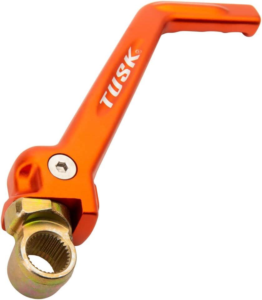 Tusk Kick Starter Anodized Orange Compatible with KTM 65 SX 2016-2023