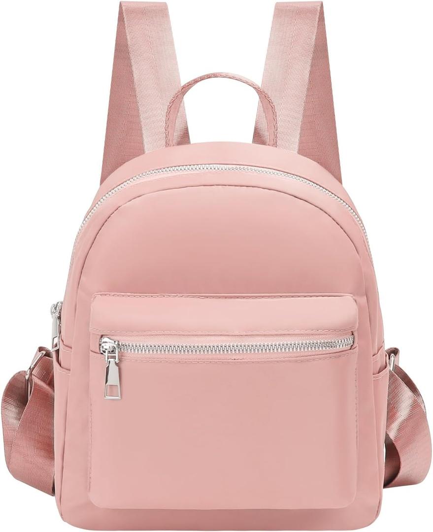 Etercycle Mini Backpack Purse for women, Small Backpack Purse, Shoulder Bag for Travel (Pink)