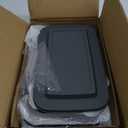 8-Piece Deep Glass Baking Dish Set with Plastic lids, Rectangular Glass Bakeware Set with Lids, Baking Pans for Lasagna, Leftovers, Cooking, Kitchen, Freezer-to-Oven and Dishwasher, Gray