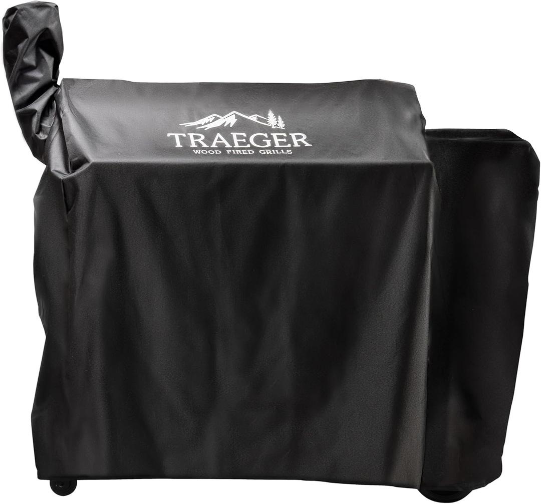 Traeger Century 885 Full‑Length Grill Cover, Heavy‑Duty Weather‑Resistant Outdoor BBQ Cover, Custom Fit Protection for Traeger Century 885 Pellet Grills
