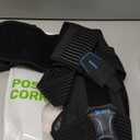 Upright Posture Corrector, Comfortable Lumbar Support Belt with 3D Elastic Kintted Mesh, Upper and Lower Back Pain Relief, Easy to Put on & Take off, Fit Various Body Shape, Size L (Upper Waist: 41.3"-47.2")