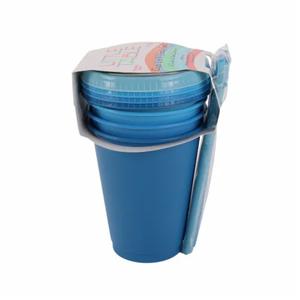 LITTLE TABLE 17 OZ CUP, LID & STRAW SET 4 PACK