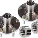 Afa Motors 930-401 510063 Front Wheel Bearing Hub Assembly 5 Lug Replacement for Toyota Camry Highlander Solara Wheel Bearing 2Pc