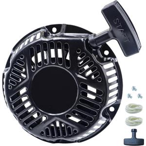 590607 Recoil Starter Compatible with Briggs and Stratton Recoil Starter 208cc 590607 for Generator Pressure Washer Parts with 163cc 797276 Pull Start Assembly