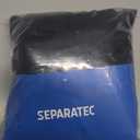 Separatec Mens Underwear with Separate Pouch, Micro Modal Boxer Briefs Seamless Waistband Underwear for Men 4 Pack (Large, Black)