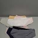 Adorel Teen Girls Underwear Cotton Panties Briefs Solid Color Pack of 8 (13-14 Years) L