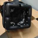 Dream On Me Nest Portable Playard in Black with Carrybag an Shoulder Strap, Lightweight, Packable and Easy Setup Baby Playard, Breathable Mesh Sides and Soft Fabric - Comes with a Removable Padded Mat